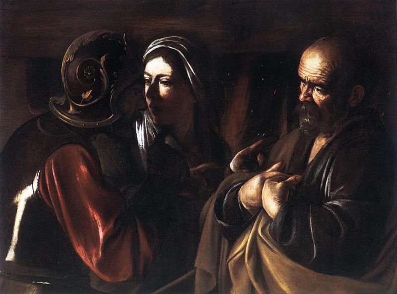  1609 - Negazione di san Pietro, Metropolitan Museum of Art, New York